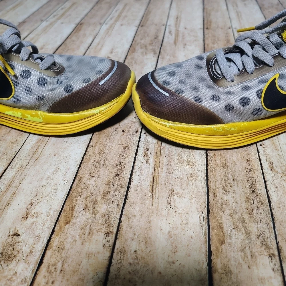 Nike Gray and Yellow Sneakers